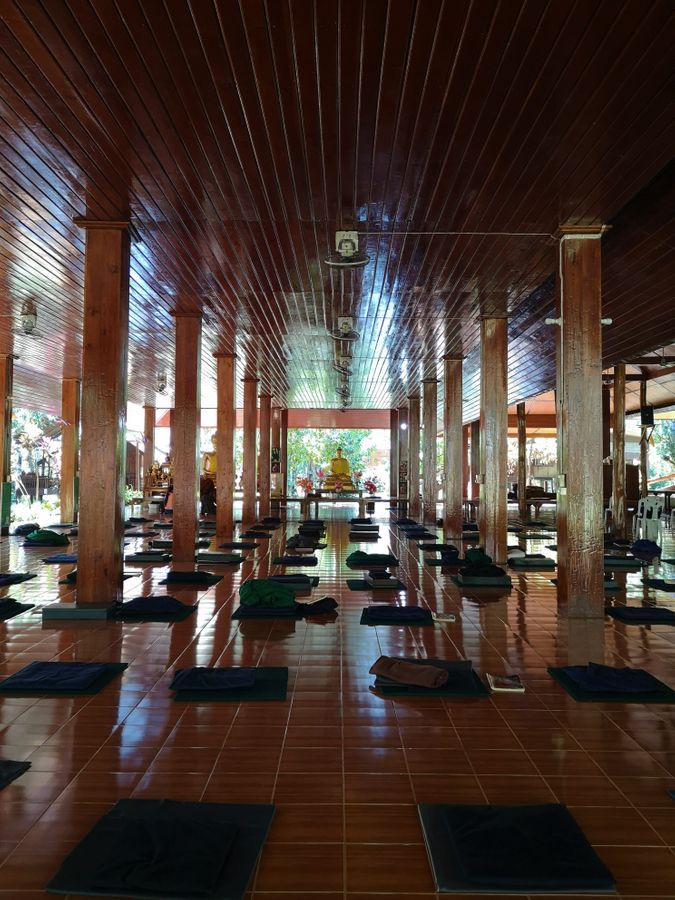 Uvod v meditacijo v budističnem samostanu sredi gozda Wat Pa Tam Wua