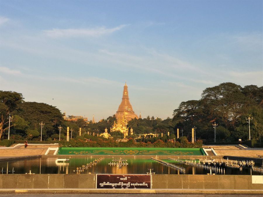 Kratek preskok v nori Yangon